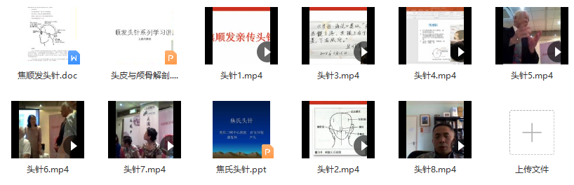 針灸：焦順發(fā)~焦氏頭針培訓(xùn)班高清視頻14.64G含課件_百度云網(wǎng)盤視頻教程插圖1