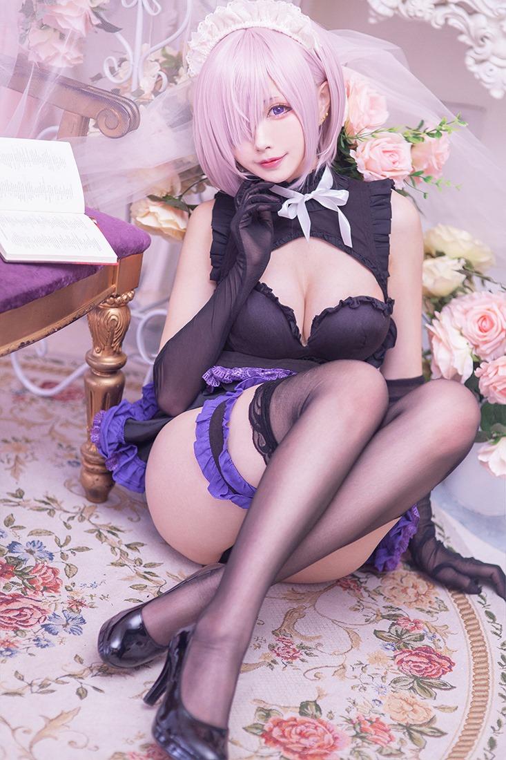 游戲《Fate/Grand Order》瑪修·基列萊特COS圖（CN：Mon夢(mèng)）插圖9