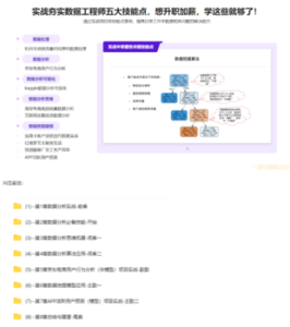 構(gòu)建數(shù)據(jù)分析工程師能力模型，實(shí)戰(zhàn)八大企業(yè)級(jí)項(xiàng)目-完結(jié)無(wú)秘百度網(wǎng)盤(pán)插圖