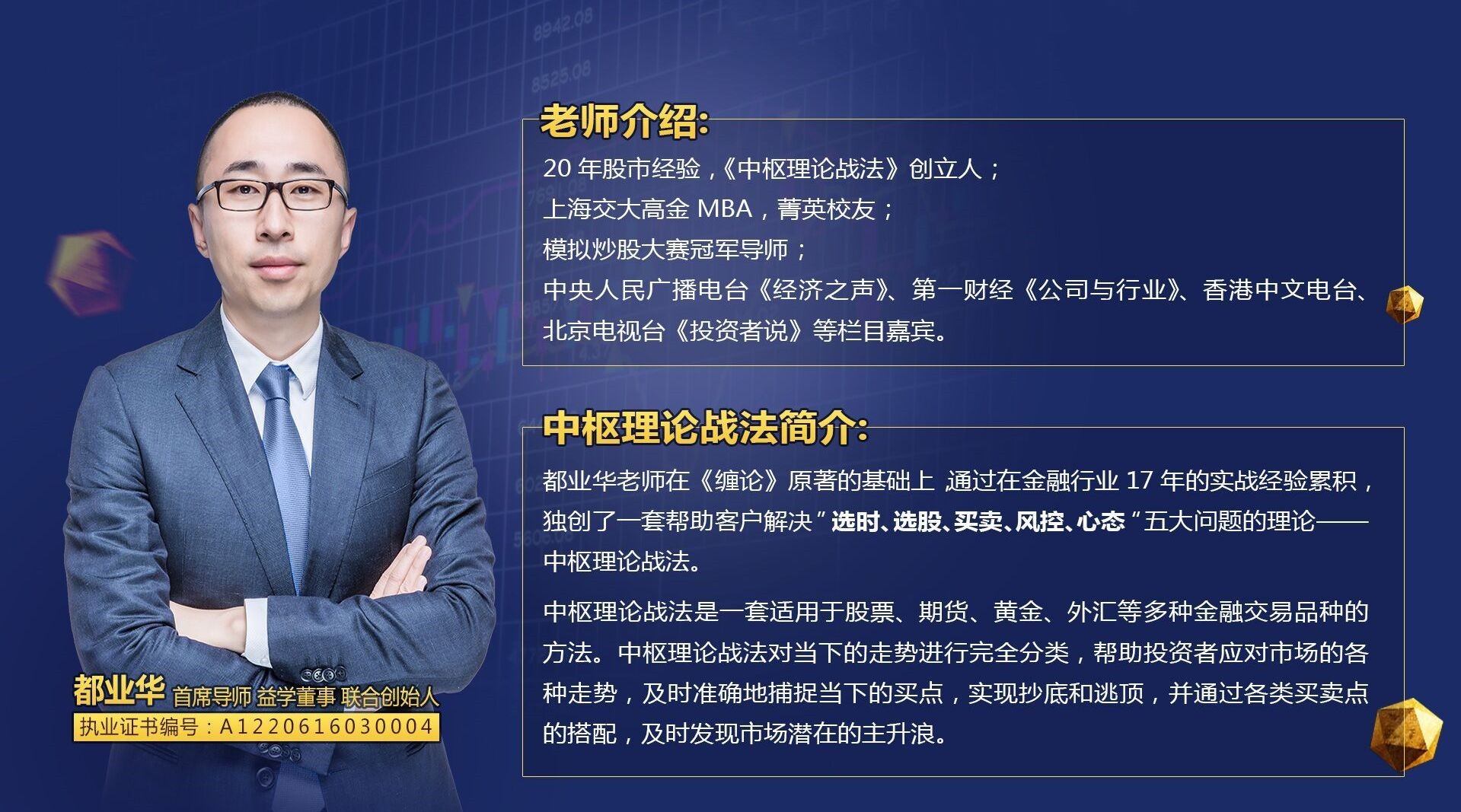 都業(yè)華財富錦囊《中樞理論戰(zhàn)法》2024年中樞新系統(tǒng)課 視頻+文檔插圖