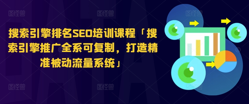 搜索引擎排名SEO培訓(xùn)課程「搜索引擎推廣全系可復(fù)制，打造精準(zhǔn)被動(dòng)流量系統(tǒng)」插圖