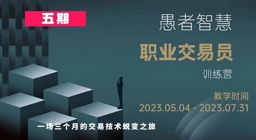 【愚者智慧】原價(jià)26800元的《職業(yè)交易員訓(xùn)練營 第五期》插圖